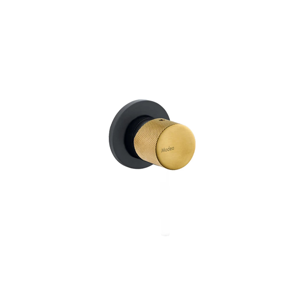ΜΠΑΤΑΡΙΑ ΕΝΤΟΙΧ.ΜΟΝΗΣ ΕΞΟΔΟΥ BLACK/GOLD, ETNA DECO