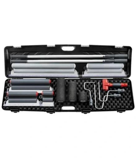 Σπάτουλα στόκου κιτ 11τεμ. με 5 σπάτουλες, 2 κοντάρια και 1 λαβη