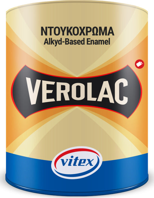 VITEX - VEROLAC 12 ΝΤΟΥΚΟΧΡΩΜΑ ΓΙΑ ΜΕΤΑΛΛΑ ΚΑΙ ΞΥΛΑ 375mL - 1001389
