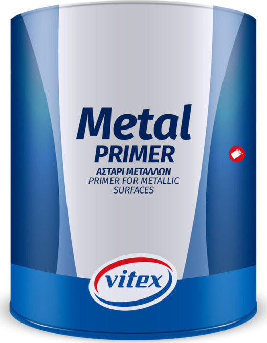 VITEX - ΑΣΤΑΡΙ ΜΕΤΑΛΛΩΝ METAL PRIMER ΛΕΥΚΟ 10L - 1001841