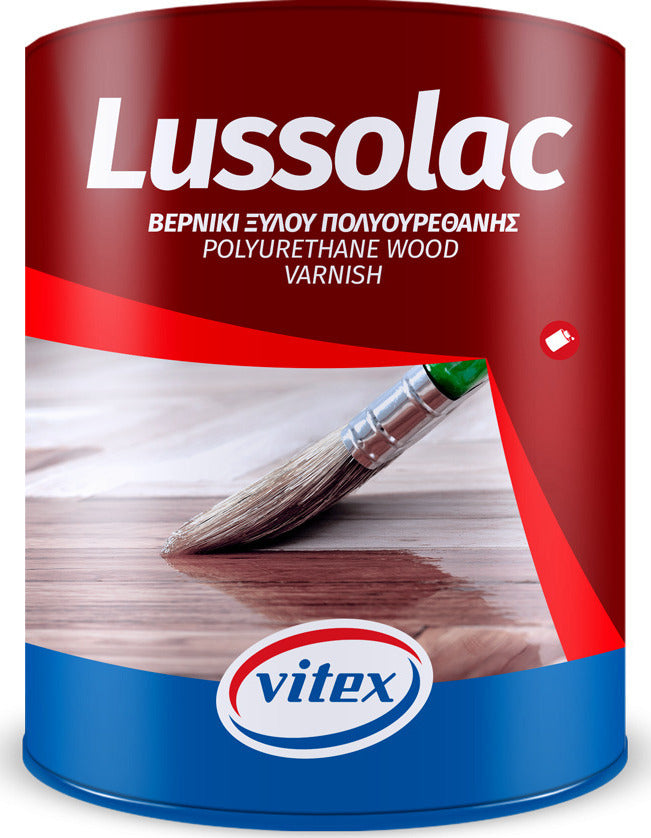 VITEX - LUSSOLAC ΔΙΑΛΥΤΟΥ 400 ΣΑΤΙΝΕ ΑΧΡΩΜΟ ΒΕΡΝΙΚΙ ΞΥΛΟΥ 2.5L - 1004058