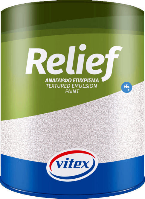 VITEX - RELIEF ΛΕΥΚΟ ΑΝΑΓΛΥΦΟ ΕΠΙΧΡΙΣΜΑ ΕΞΩΤΕΡΙΚΟΥ ΧΩΡΟΥ 5kg - 1004270