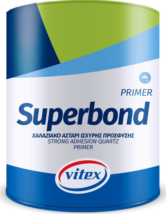 VITEX - SUPERBOND PRIMER ΧΑΛΑΖΙΑΚΟ ΑΣΤΑΡΙ ΙΣΧΥΡΗΣ ΠΡΟΣΦΥΣΗΣ - ΑΝΟΙΧΤΟ ΚΕΡΑΜΙΔΙ 3L - 2000563