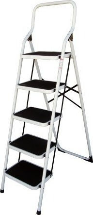 Σκαλάκι 5 σκαλιά αντιολισθητικό πέλμα σιδήρου Profal (205EL05)