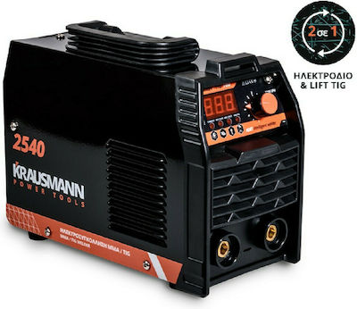 KRAUSMANN 2540 Ηλεκτροσυγκόλληση Inventer MMA/TIG 160A