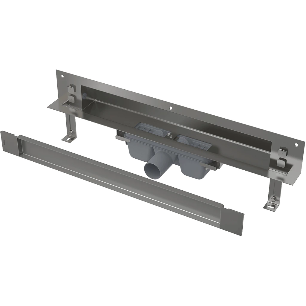 ΚΑΝΑΛΙ ΝΤΟΥΖ. ΤΟΙΧΟΥ STAINLESS STEEL 75 CM Φ50 APZ5 TWIN ΓΙΑ ΣΧΑΡΑ & ΠΛΑΚΑΚΙ
