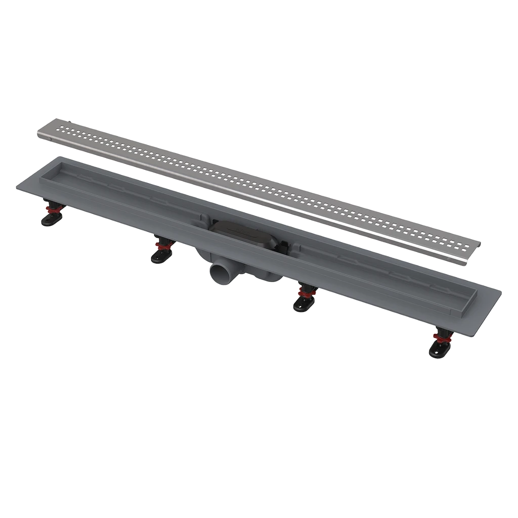 ΚΑΝΑΛΙ ΝΤΟΥΖ. ΠΛΑΣΤΙΚΟ 85 CM Φ40 STAINLESS STEEL MATT ΣΧΑΡΑ APZ9