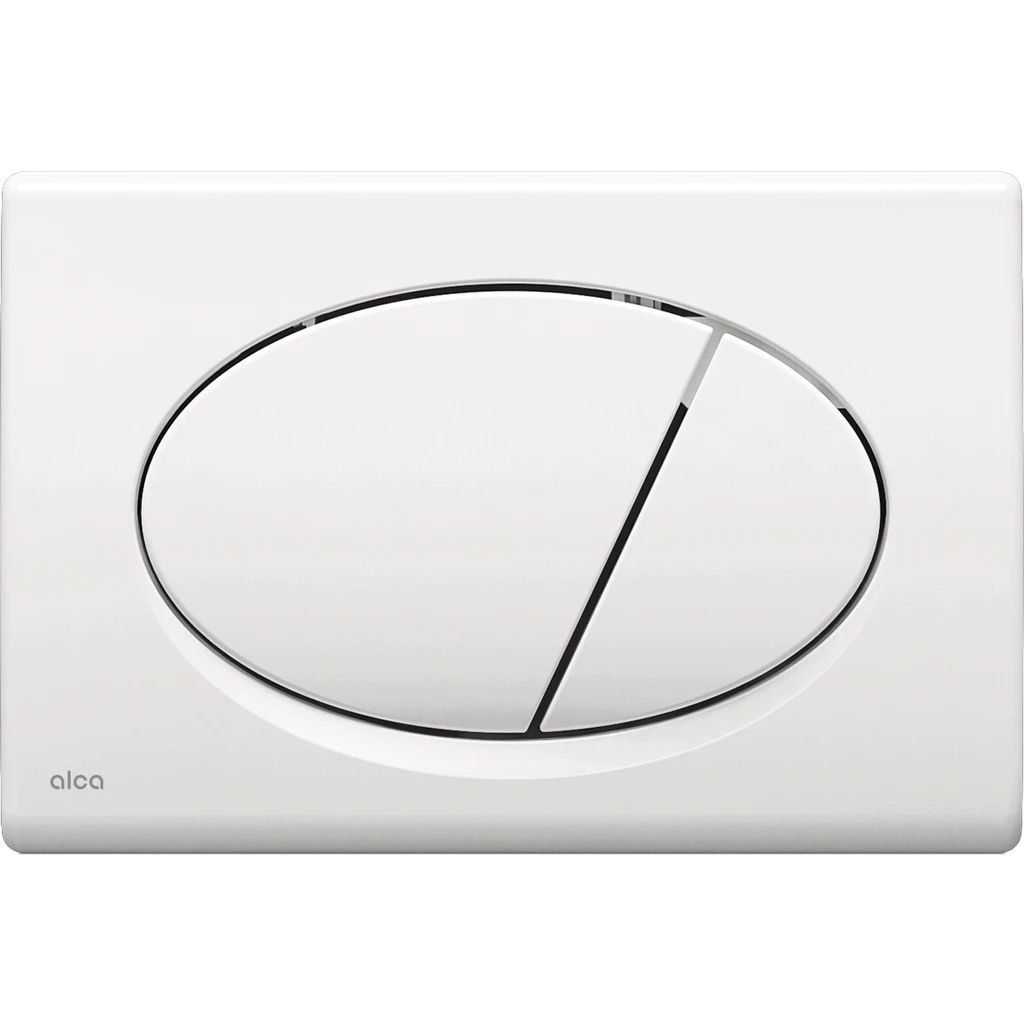 ΠΛΑΚΑ ΧΕΙΡΙΣΜΟΥ BASIC ΟΒΑΛ POLISHED ΛΕΥΚΗ