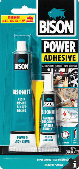 BISON - Power Adhesive Κόλλα Πολυουρεθάνης 2 Στοιχείων
