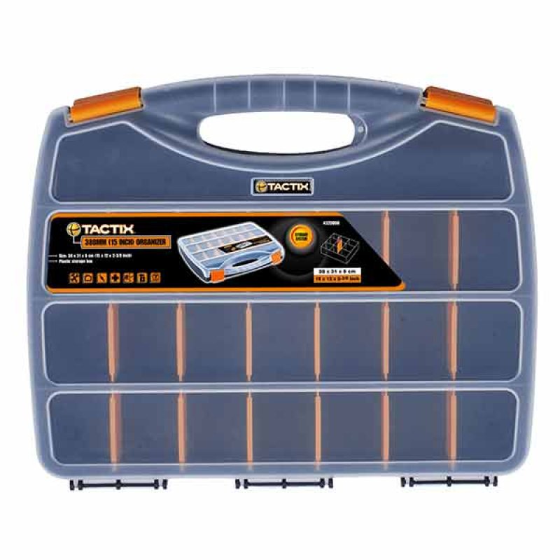 Ταμπακιέρα με 21 Θήκες Πλαστική 38x31x6cm Tactix 320001