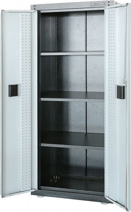 Ντουλάπα μεταλλική δίφυλλη με 3 ράφια Tactix 326250