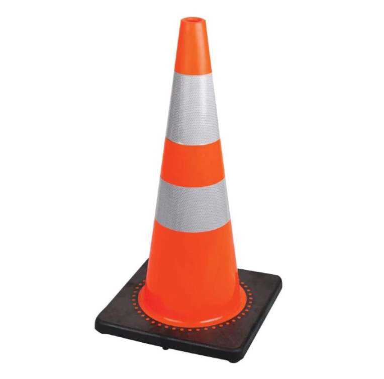 ΚΩΝΟΣ ΣΗΜΑΝΣΗΣ ΕΥΚΑΜΠΤΟΣ UV PVC 90CM PROTEX