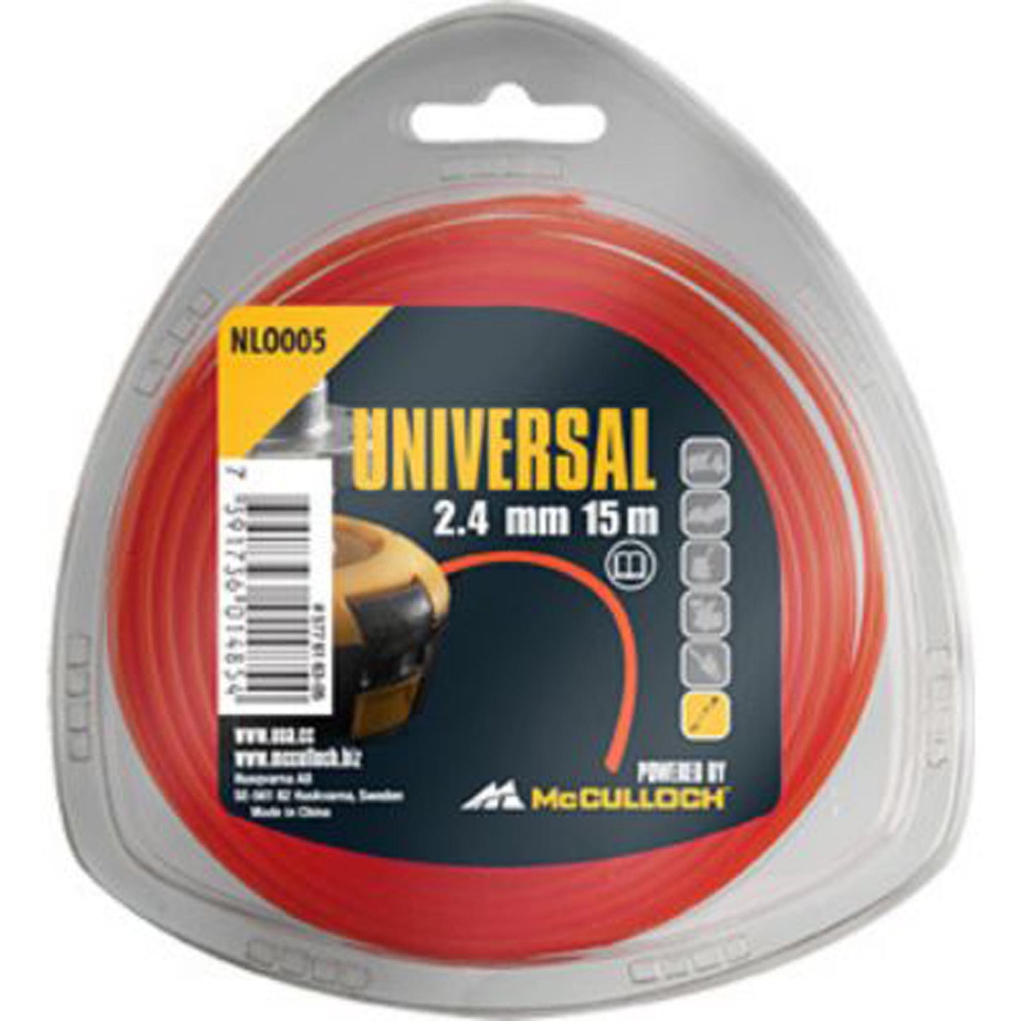 Κλωστή UPM Νylon 2,4mm 15m Low Noise