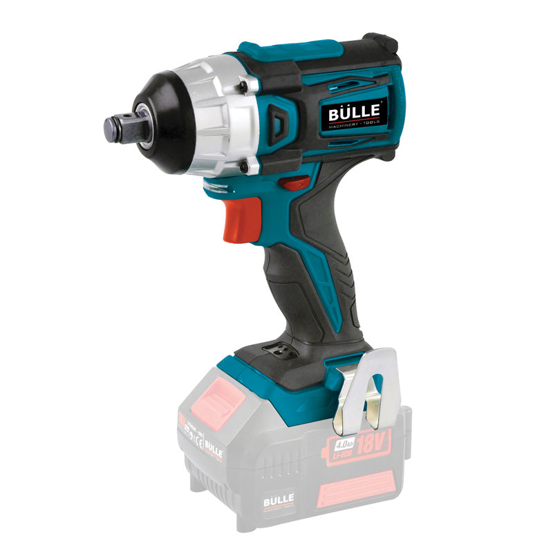 BULLE: ΕΠΑΝΑΦΟΡΤΙΖΟΜΕΝΟ ΜΠΟΥΛΟΝΟΚΛΕΙΔΟ (BRUSHLESS) 1/2" , 250 Nm , 18V (SOLO)