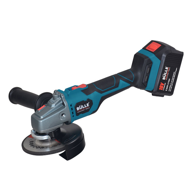 BULLE: ΕΠΑΝΑΦΟΡΤΙΖΟΜΕΝΟΣ ΓΩΝΙΑΚΟΣ ΤΡΟΧΟΣ 125mm BRUSHLESS, ΡΥΘΜΙΖΟΜΕΝΟΣ, 18V 1x5Ah