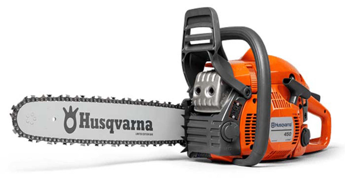 Αλυσοπρίονο Husqvarna 450 II με Λάμα & Αλυσίδα 18" (Επετειακή λάμα)