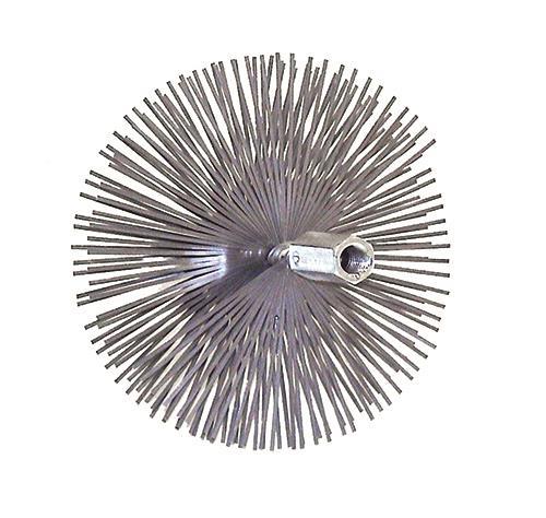 Βούρτσα συρμάτινη στρογγυλή για καμινάδες Μ12 Νο150mm 1850