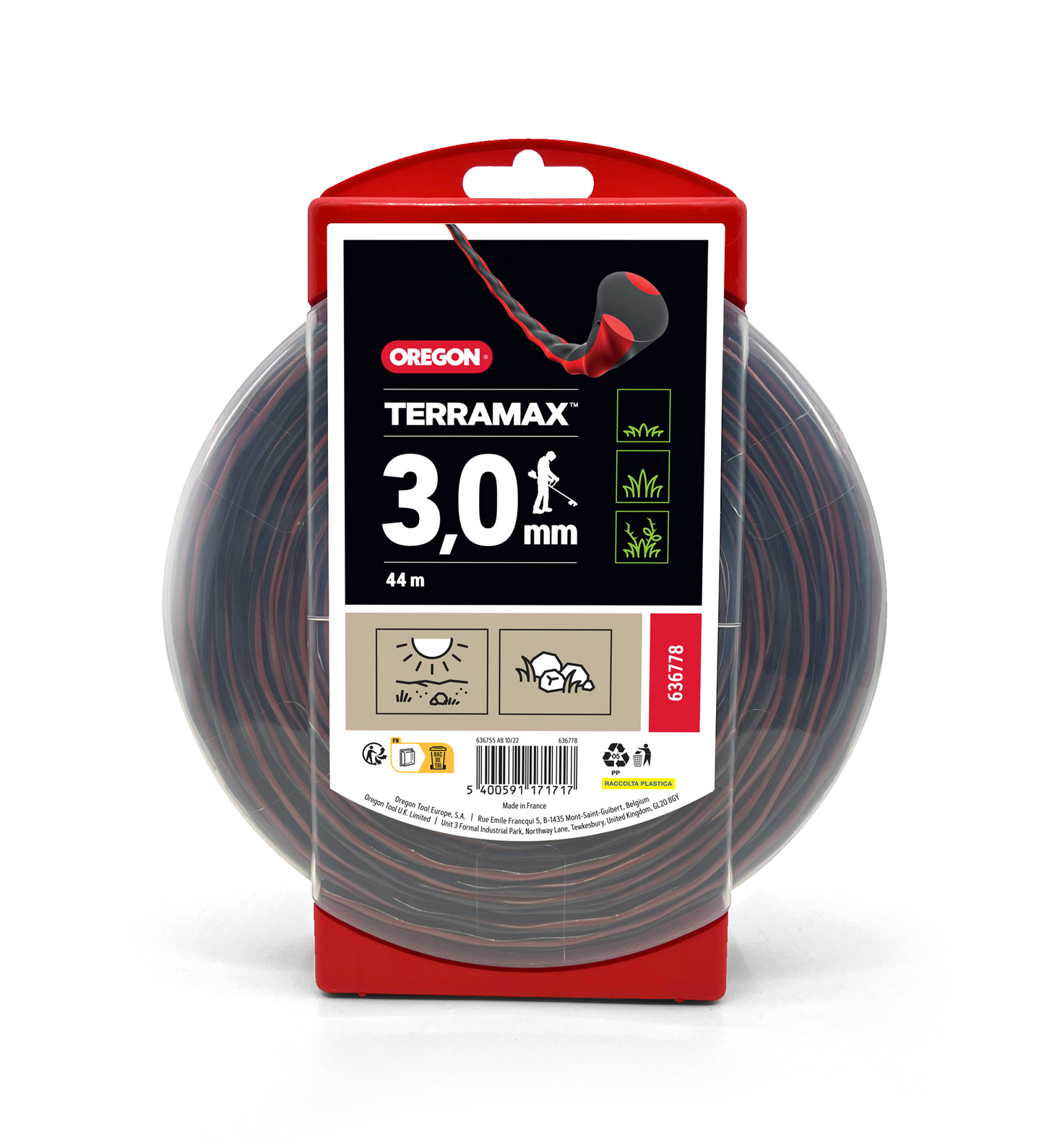 Κλωστή Oregon Terramax 3,0mm 44m