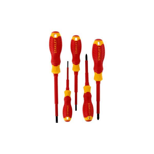 Κατσαβίδια CUSHION GRIP με μόνωση 1000V σετ 5 τεμ. 3 ίσια και 2 pozi