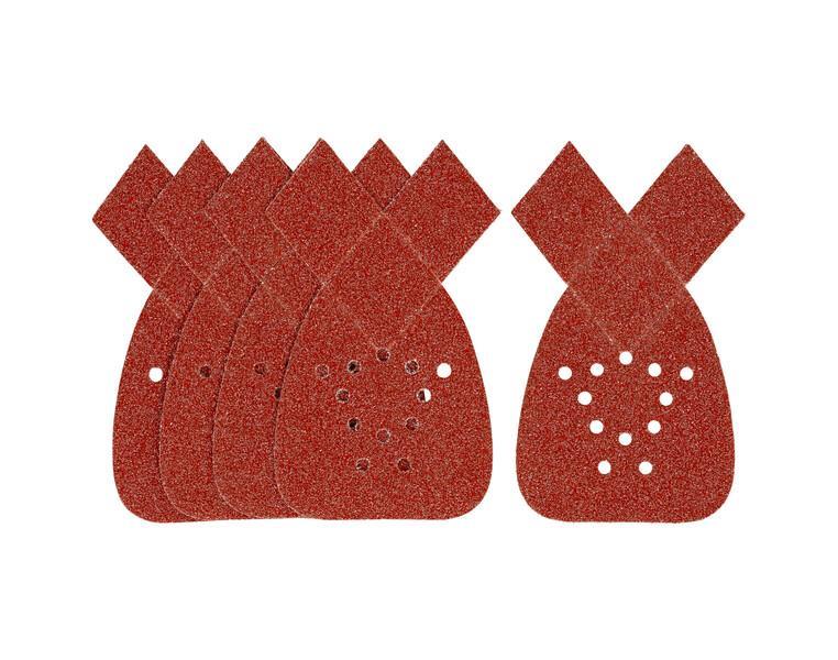 Γυαλόχαρτο 5τεμ. τρίγωνο με κόκο 40g