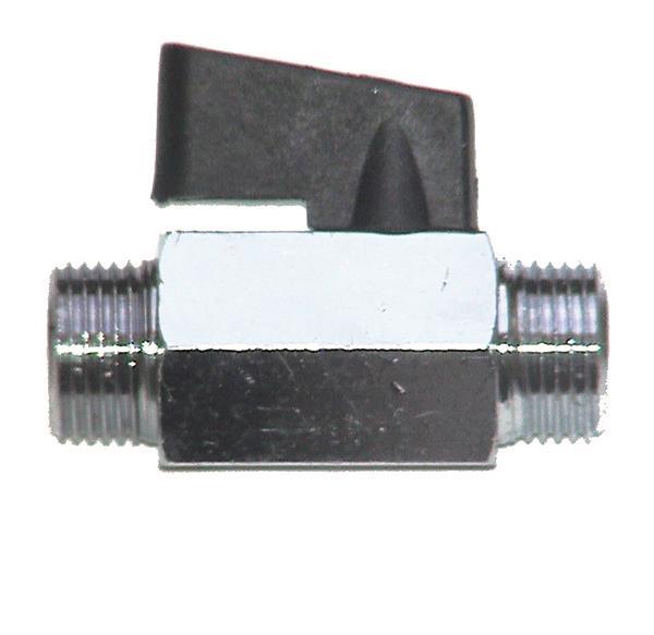 Διακοπτάκι σφαιρικό αρσενικό 1/4" σε 1/4" 12131