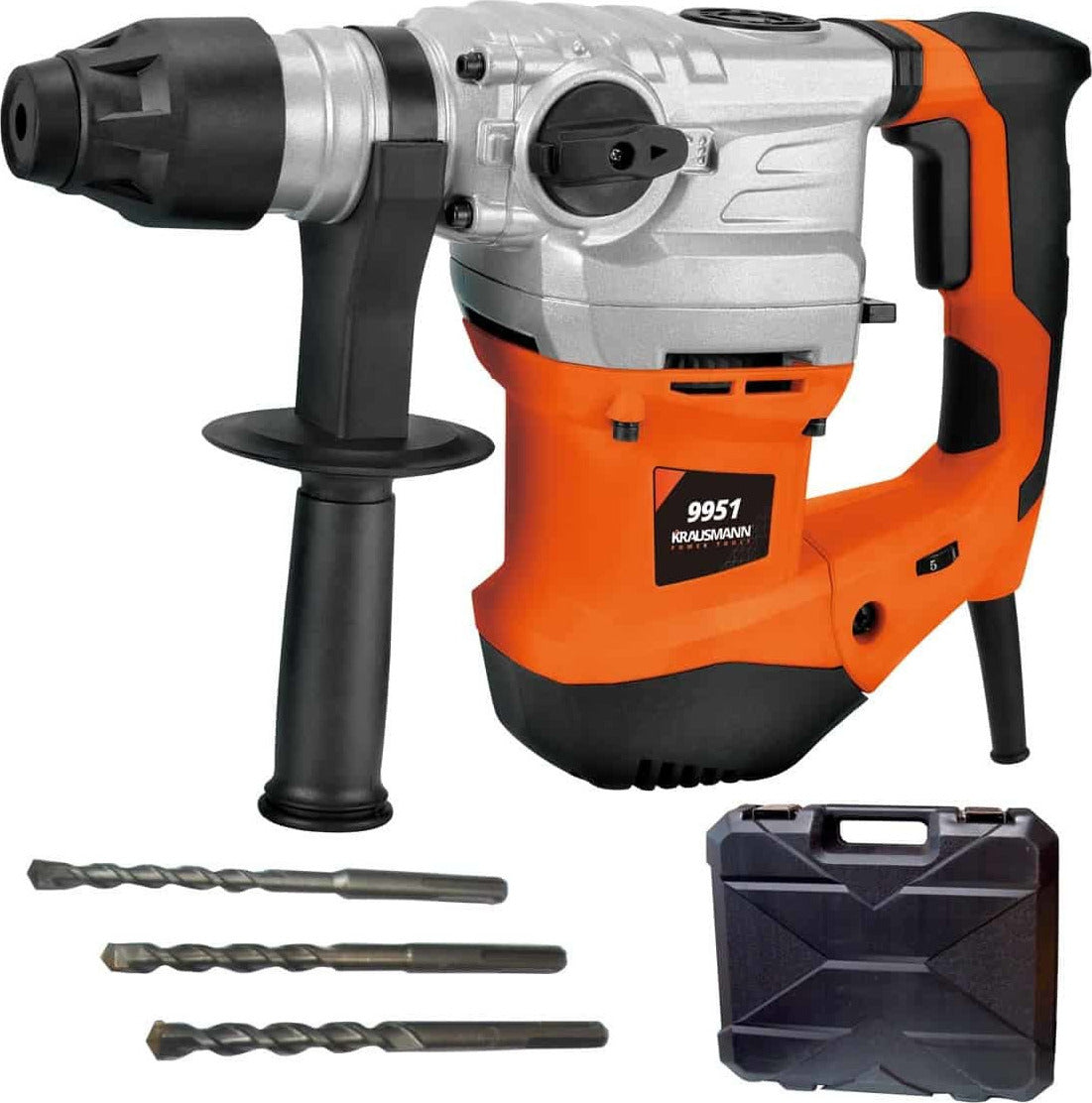 KRAUSMANN Πιστολέτο Περιστροφικό Σκαπτικό SDS-Plus 1500W - 8J 9951