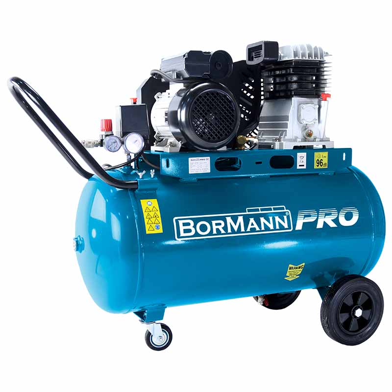 BORMANN Pro BAT5060 Αεροσυμπιεστής Ιμάντα 3Hp/100L