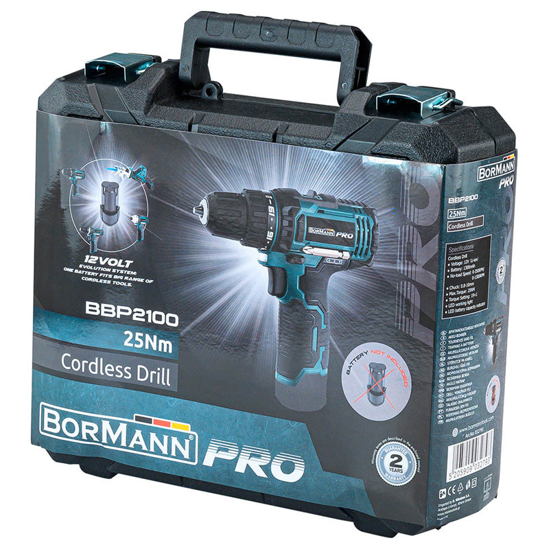 BORMANN Pro BBP2100 Δραπανοκατσάβιδο Μπαταρίας 12V