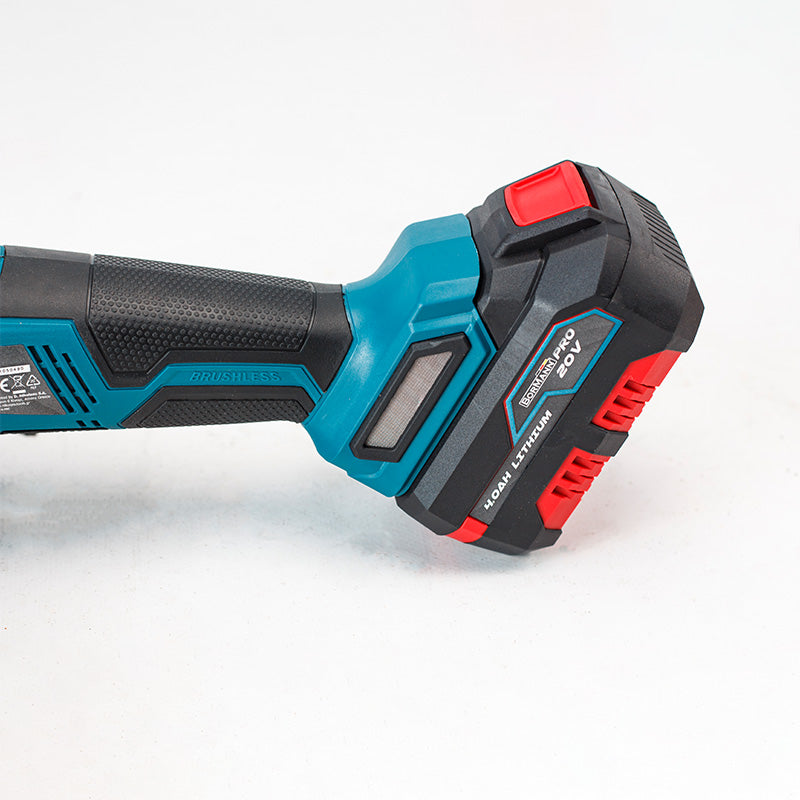 BORMANN Pro BBP5130 Γωνιακός Τροχός Brushless 20V 125mm & Μπαταρία 4Ah
