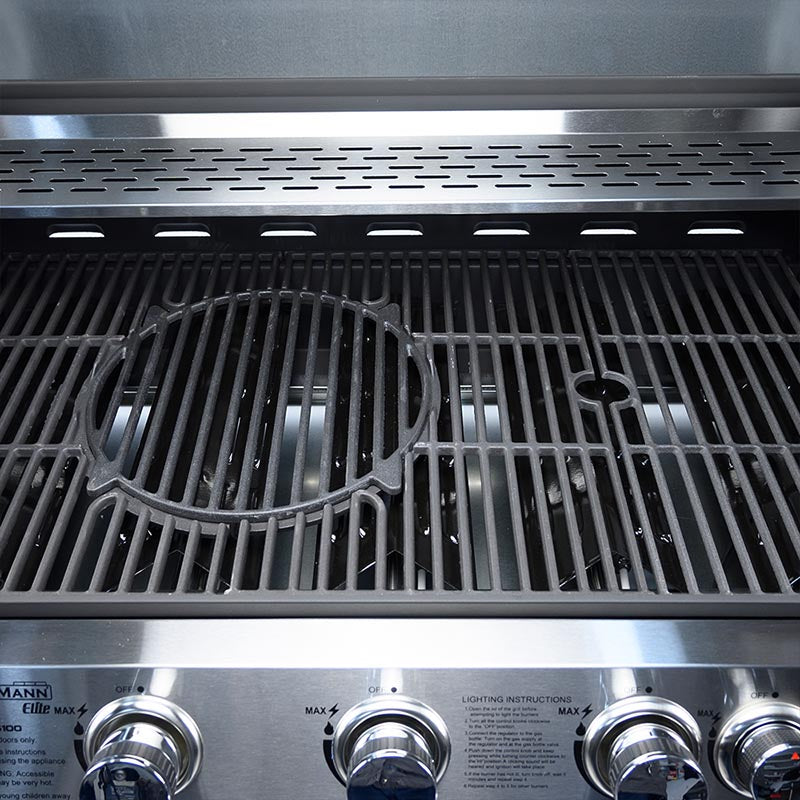 BORMANN ELITE BBQ5050 Ψησταριά Υγραερίου Prime 4+1 Εστιών Luxury Type