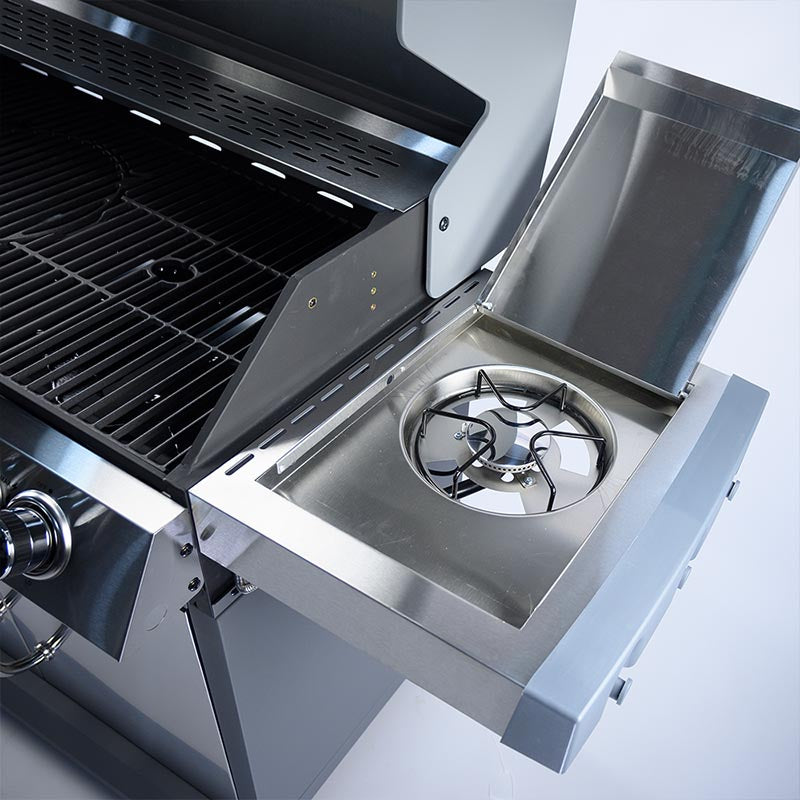 BORMANN ELITE BBQ5100 Ψησταριά Υγραερίου Prime 5+1 Εστιών Luxury Type
