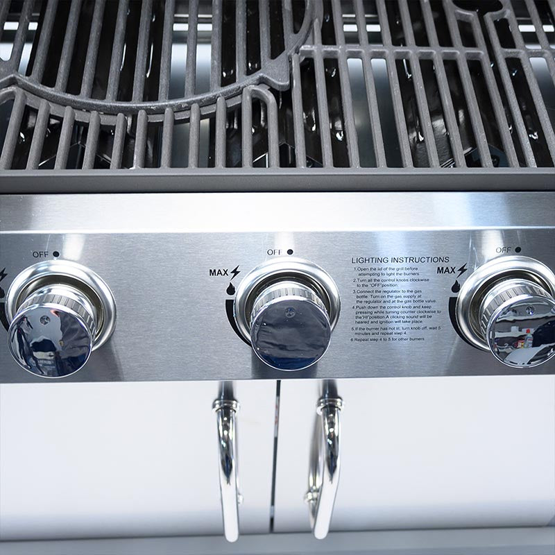 BORMANN ELITE BBQ5100 Ψησταριά Υγραερίου Prime 5+1 Εστιών Luxury Type