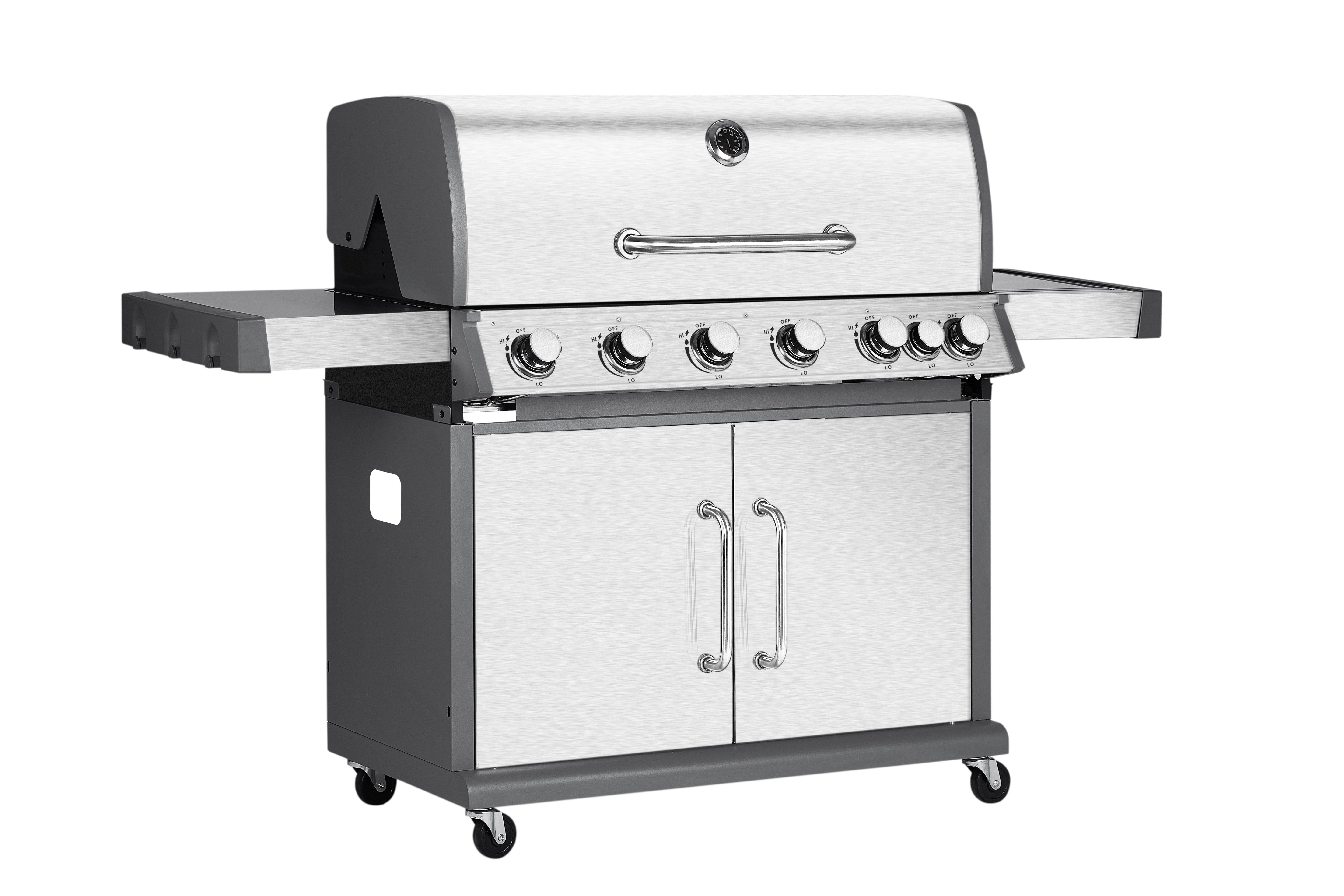 BORMANN ELITE BBQ5200 Ψησταριά Υγραερίου Prime 6+1 Εστιών