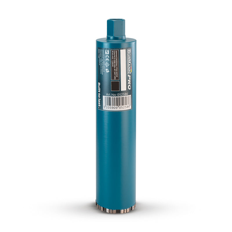 BORMANN Pro BHT4518 Διαμαντοκορώνα Υγρής Κοπής Φ122 X450 1 1/4UNC