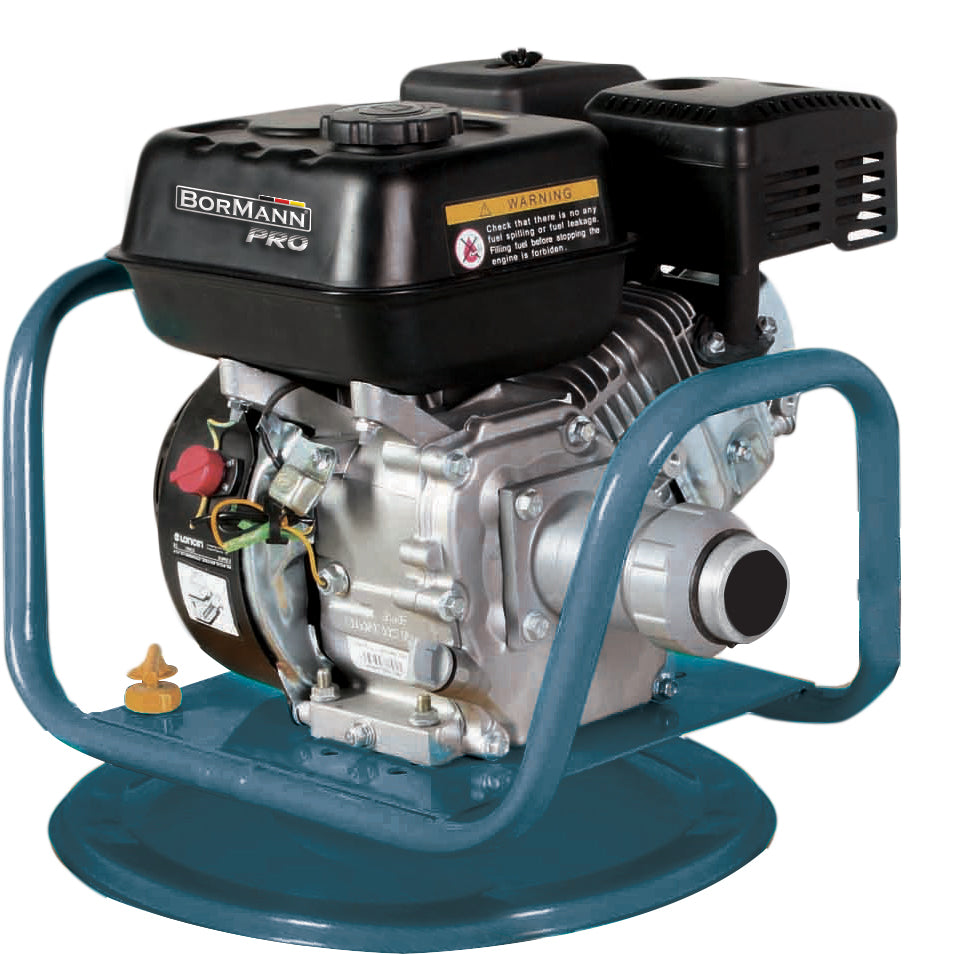 BORMANN Pro BTC5110 Δονητής Μπετού Βενζινοκίνητος  6,5Hp, 196cc, Ταχύτητα Περιστροφής 3600Rpm, 26Kg