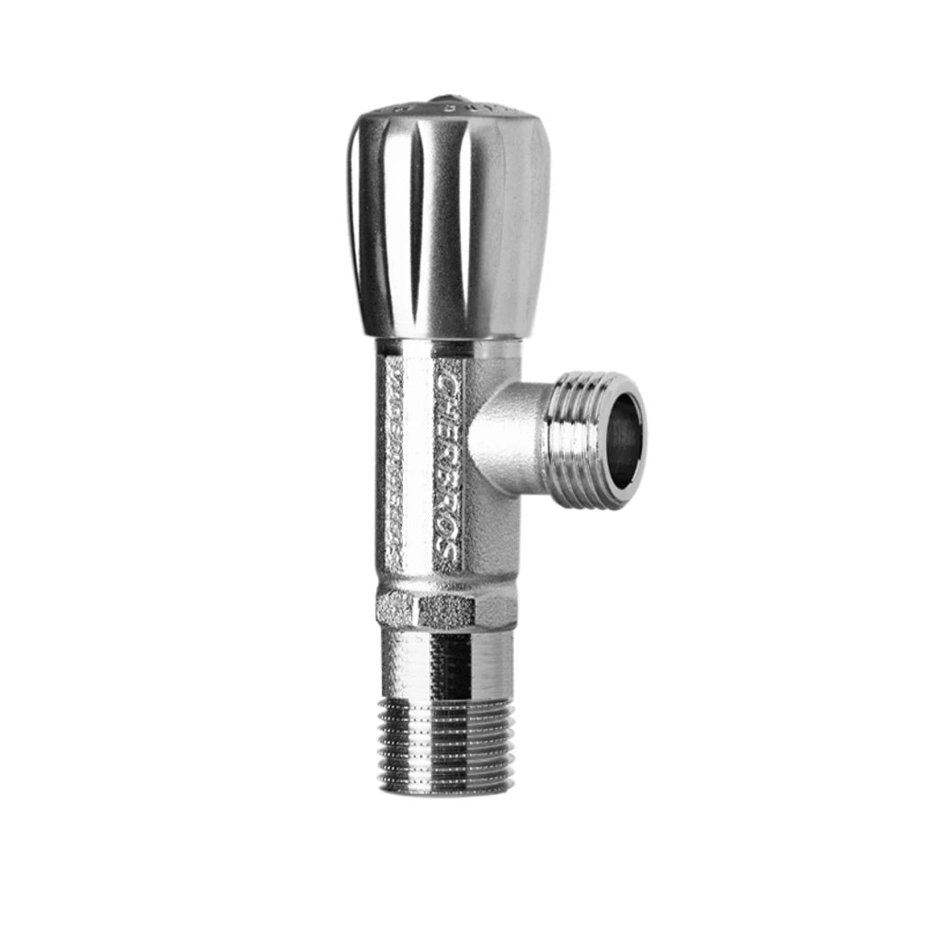 ΔΙΑΚΟΠΤΗΣ ΓΩΝΙΑΚΟΣ 1/2''x1/2'' ΠΕΡΙΣΤΡΟΦΙΚΟΣ PREMIUM ΜΕ ΣΑΤΙΝΕ ΒΟΛΑΝ