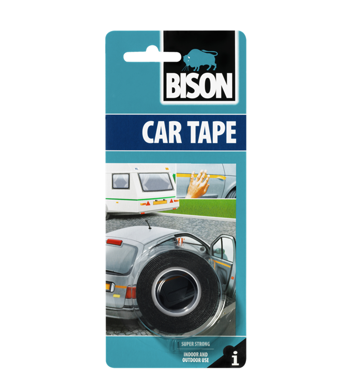 CAR TAPE ΤΑΙΝΙΑ ΔΙΠΛΗΣ ΟΨΗΣ 1,5MX19MM BLISTER BISON