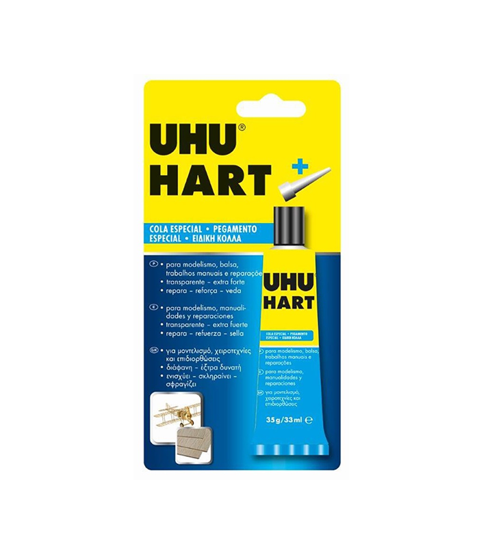 ΚΟΛΛΑ ΜΟΝΤΕΛΙΣΜΟΥ HART 33ML/35GR BLISTER UHU