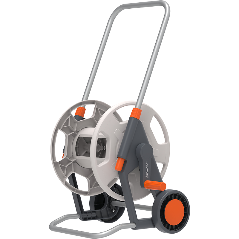 NAKAYAMA PRO GH9165 Ανέμη Λάστιχου Ποτίσματος Τροχήλατη, Με Τηλεσκοπική Λαβή, Max. 60m 1/2''