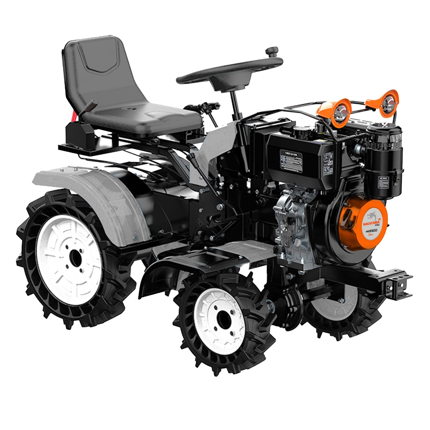NAKAYAMA PRO MB9300 Τρακτέρ/Σκαπτικό Πετρελαίου 4WD/2WD 11Hp Με Μίζα, 1050mm,3+1Ταχ. 16+16 Μαχαίρια