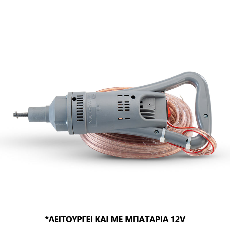 ΕΛΑΙΟΡΑΒΔΙΣΤΙΚΟ ΔΥΝΑΜΟ/ΜΠΑΤΑΡΙΑΣ 12V ''STAR'' ΠΑΛΜΙΚΟ ΑΧΙΝΟΣ ΑΝΘΡΑΚΟΝΗΜΑ, 2.3m, 2.8Kg