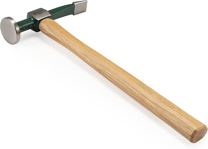 Σφυρί φανοποιών με επίπεδη στρογγυλή κεφαλή και κυρτή μύτη