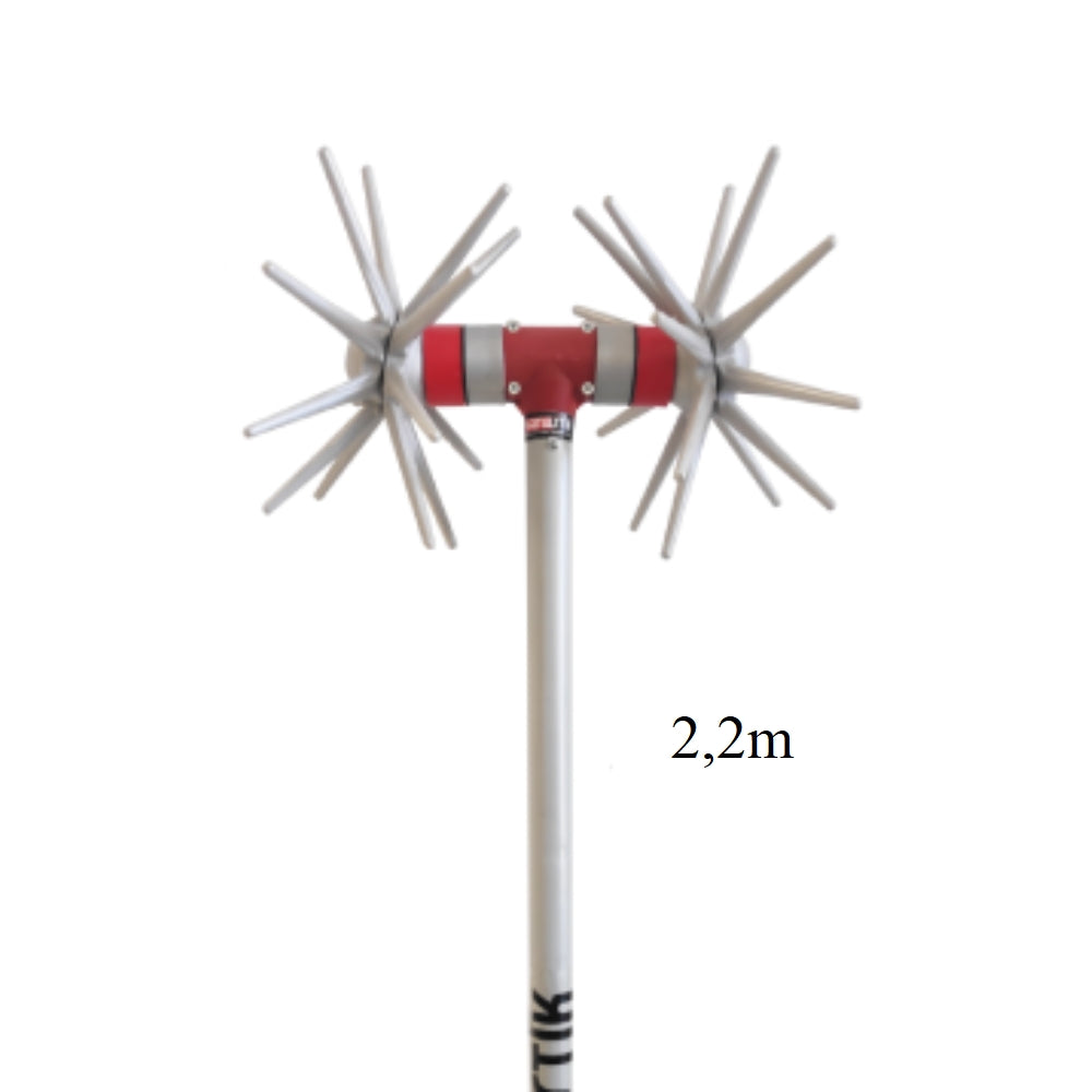 Ελαιοραβδιστικό Brushless Με Μοτέρ 15/20V Και Κοντάρι Carbon "SUNFLOWER 4X4" YAMASTIK 2,2m
