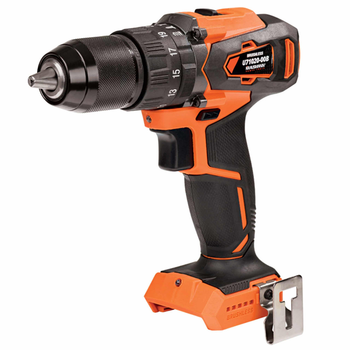ΣΕΤ ΔΡΑΠΑΝΟ ΚΡΟΥΣΤΙΚΟ BRUSHLESS KRAUSMANN 20V 45 Nm ME 2 ΜΠΑΤΑΡIΕΣ 2.0Ah - ΤΑΧΥΦΟΡΤΙΣΤΗΣ KAI ΤΣΑΝΤΑ U71020-22SΒ