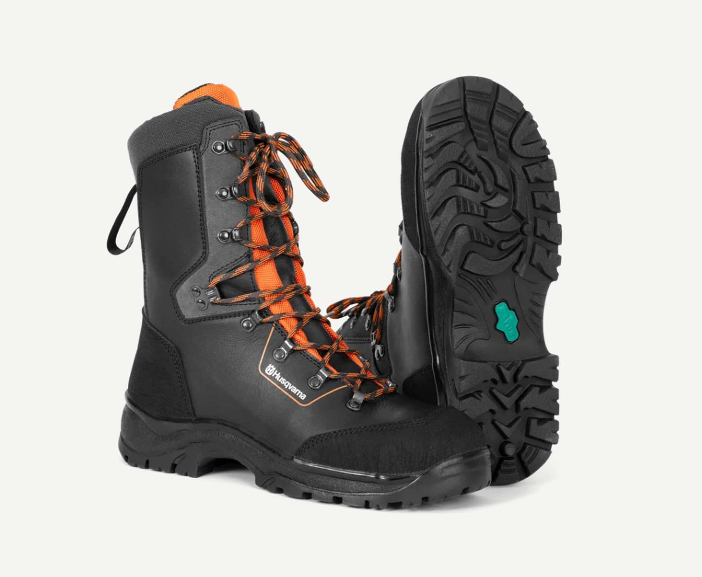 Μπότες Δερμάτινες Husqvarna με Προστασία από Αλυσοπρίονο Νo 47