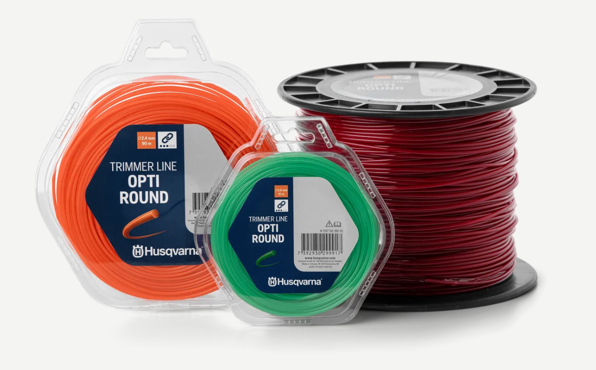 Μεσινέζα Βασικού Τύπου (Opti Round) Husqvarna 2 mm / 130 m Πράσινη