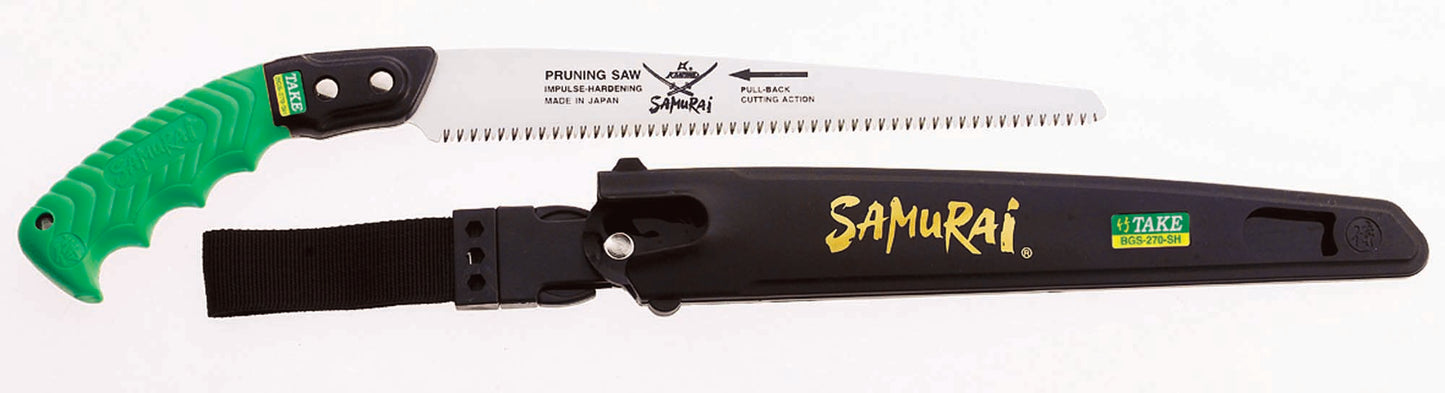 Χειροπρίονο Samurai με Ευθεία Λάμα 270/1,7mm Λεπτής Οδόντωσης & Θήκη