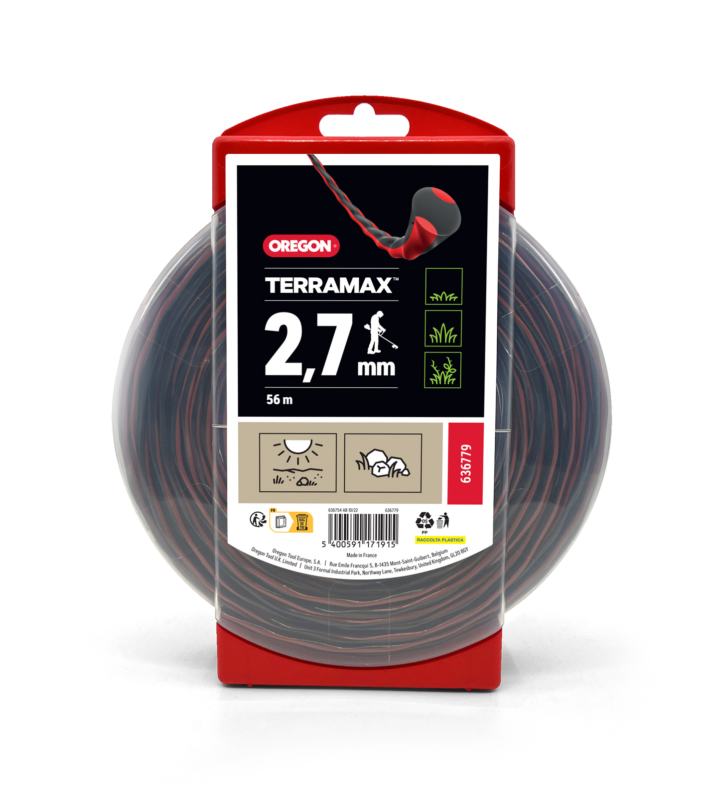 Κλωστή Oregon Terramax 2.7mm 56m