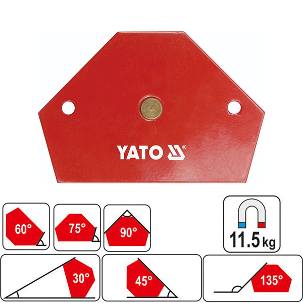 ΜΑΓΝΗΤΙΚΗ ΓΩΝΙΑ ΣΥΓΚΟΛΛΗΣΗΣ 95MM YT-0866 20000866