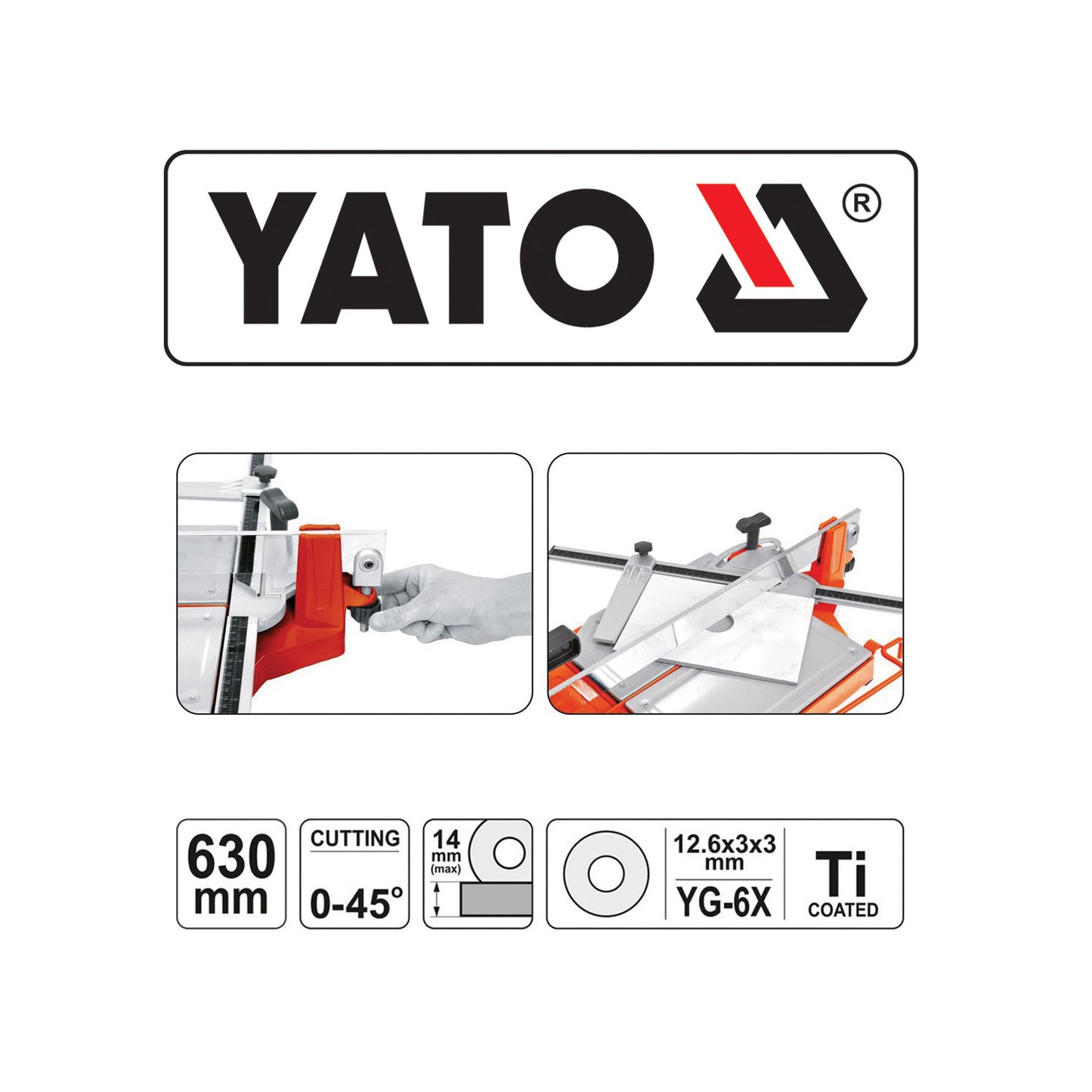 ΚΟΦΤΗΣ ΠΛΑΚΙΔΙΩΝ 630ΜΜ ΤΥΠΟΥ SIGMA YT-3703 20003703